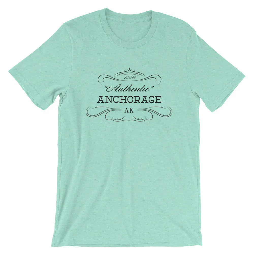 Alaska - Anchorage AK - Short-Sleeve Unisex T-Shirt - Authentic