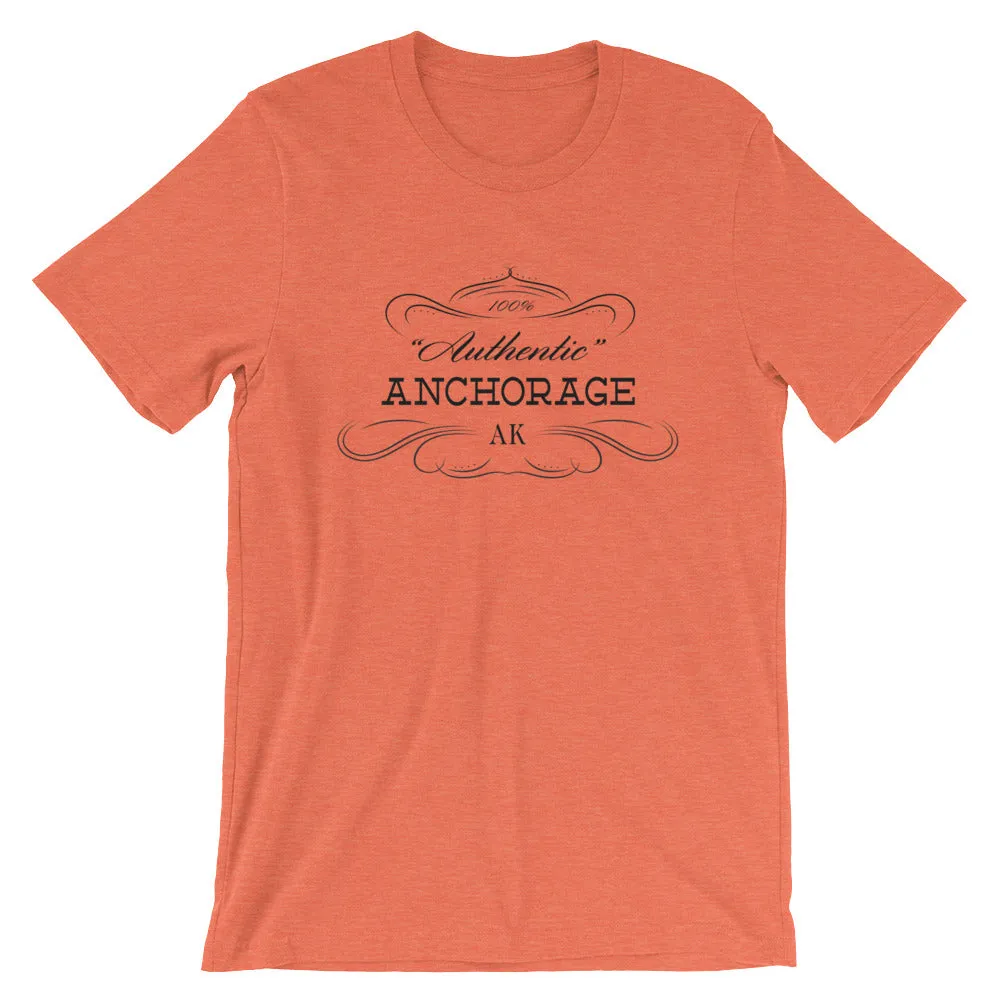 Alaska - Anchorage AK - Short-Sleeve Unisex T-Shirt - Authentic