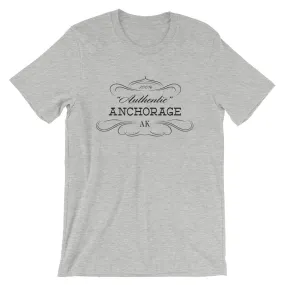 Alaska - Anchorage AK - Short-Sleeve Unisex T-Shirt - Authentic