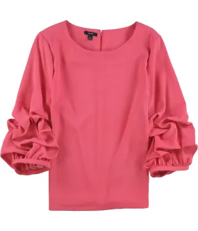 Alfani Womens Balloon Sleeve Pullover Blouse