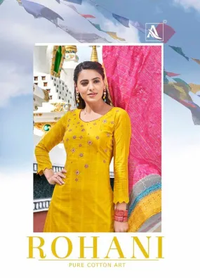 ALOK SUIT PRESENTS ROHANI THREAD EMBROIDERY WITH DIAMOND SUIT