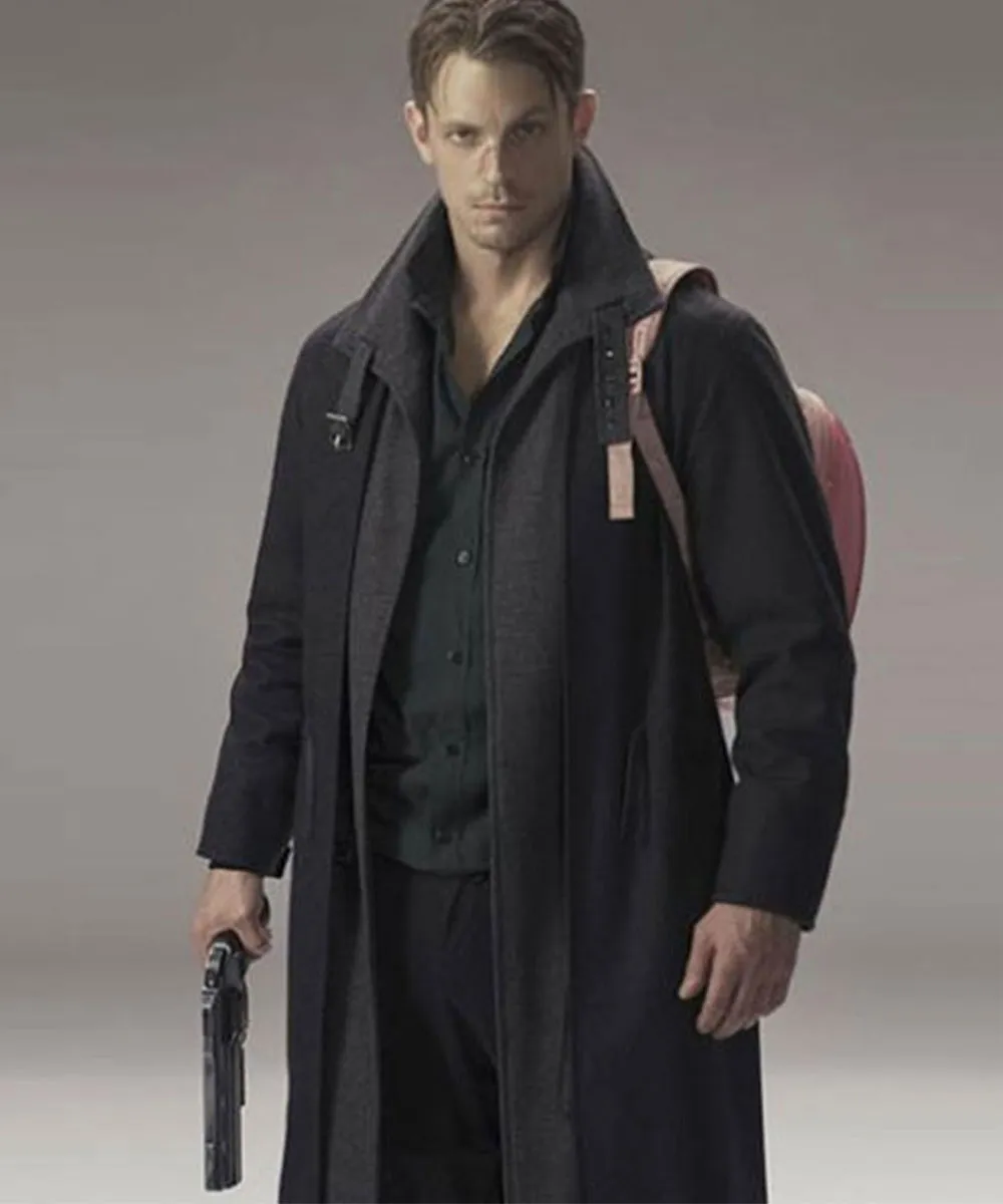 Altered Carbon Joel Kinnaman Wool Coat