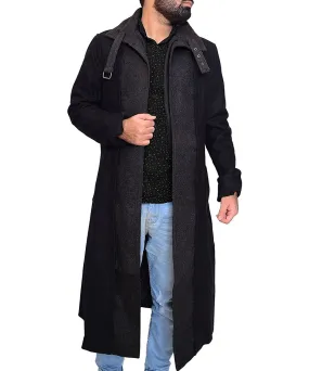 Altered Carbon Joel Kinnaman Wool Coat