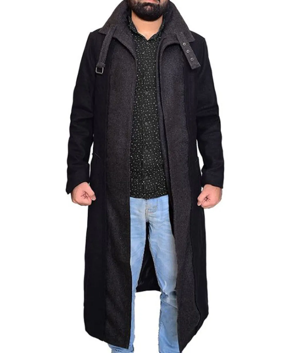 Altered Carbon Joel Kinnaman Wool Coat