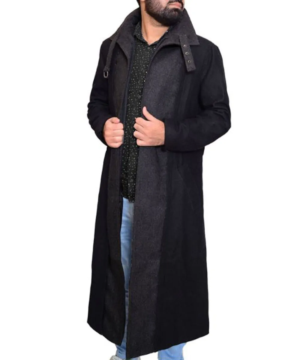 Altered Carbon Joel Kinnaman Wool Coat