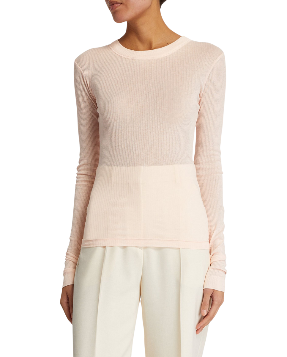 Anis Long-Sleeve Top Rose