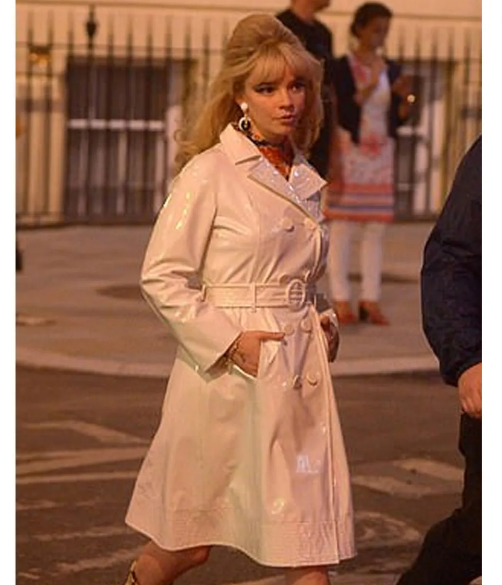 Anya Taylor Joy Last Night in Soho Double Breasted Coat