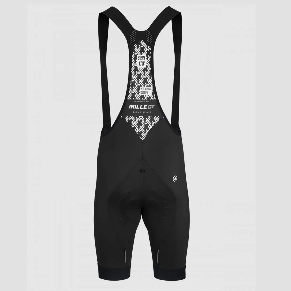 Assos Men's Mille GT Bib Short, Black