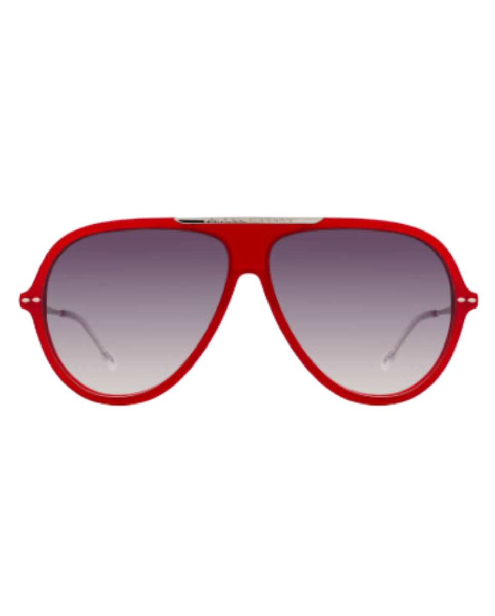 Aviator Sunglasses Red