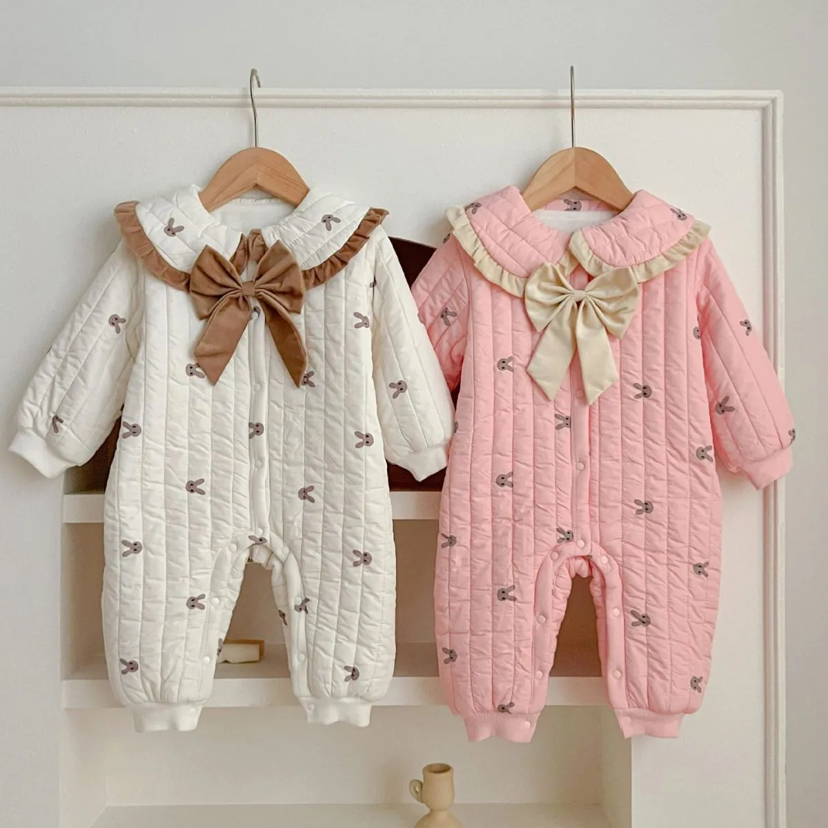 Baby Kid Girls Cartoon Print Jumpsuits Wholesale 231130175