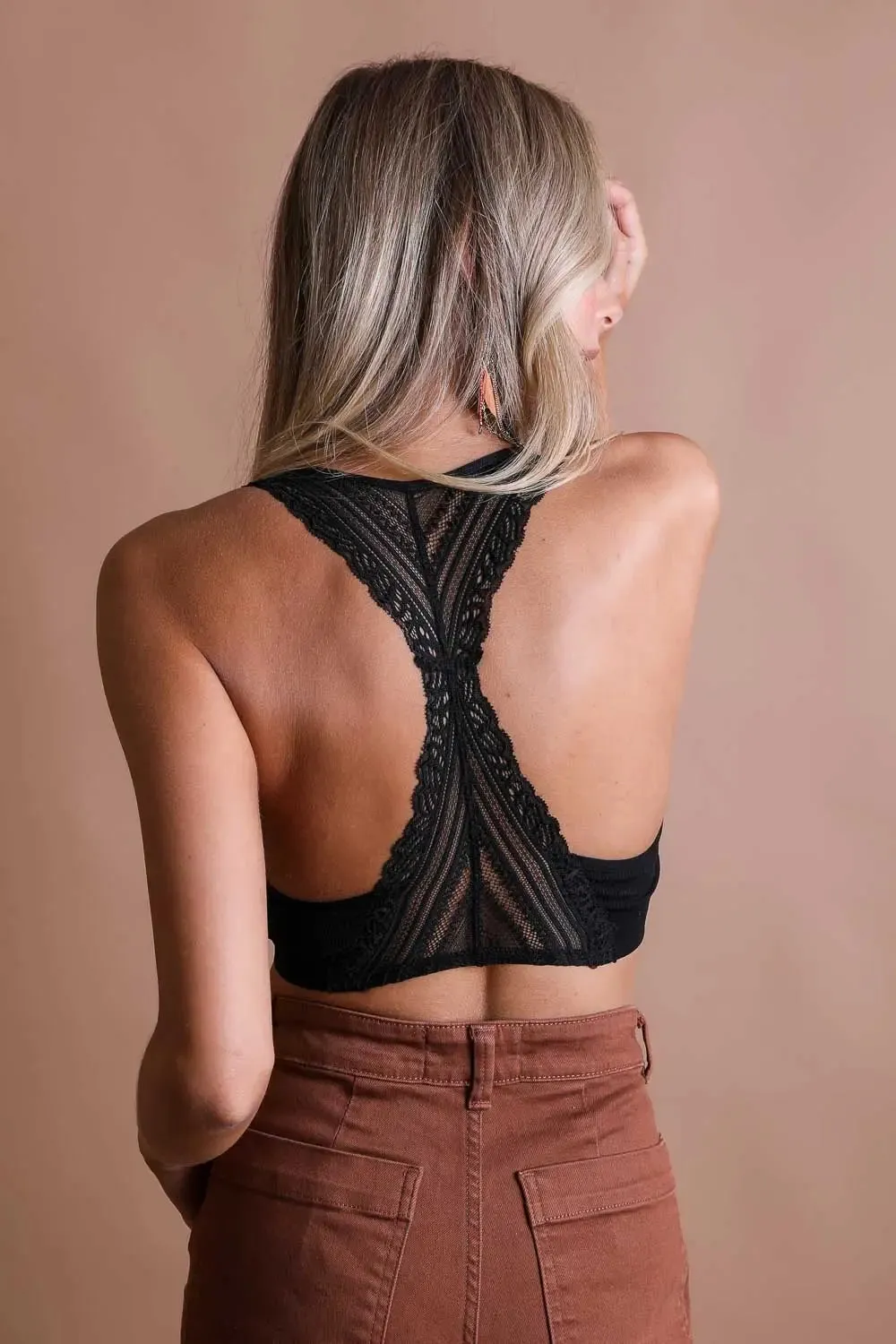 Beauty in the Details Lace Racerback Bralette