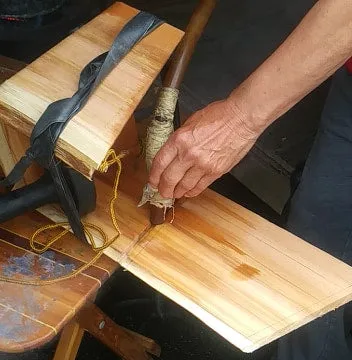 Bird Bentwood Canoe Box