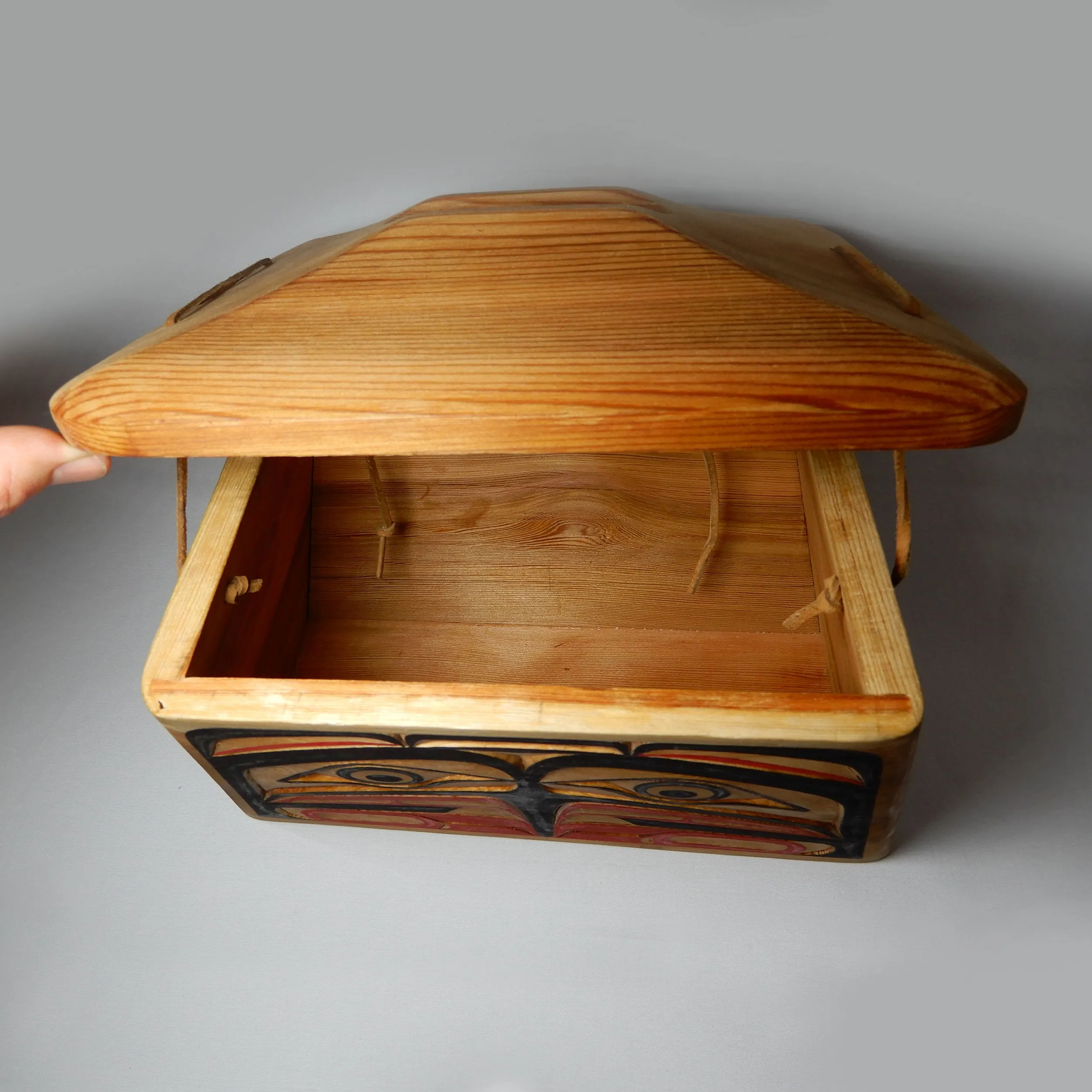 Bird Bentwood Canoe Box