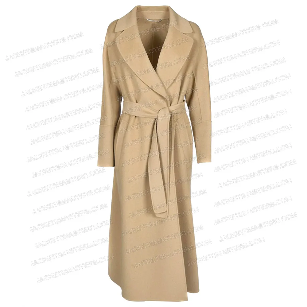 Brooke Shields A Castle for Christmas Trench Coat