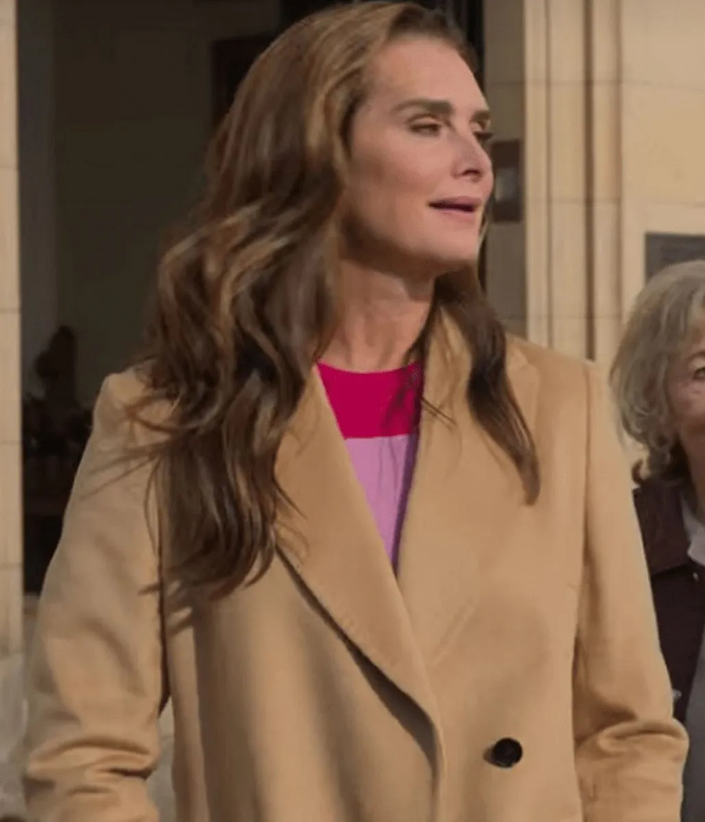 Brooke Shields A Castle for Christmas Trench Coat