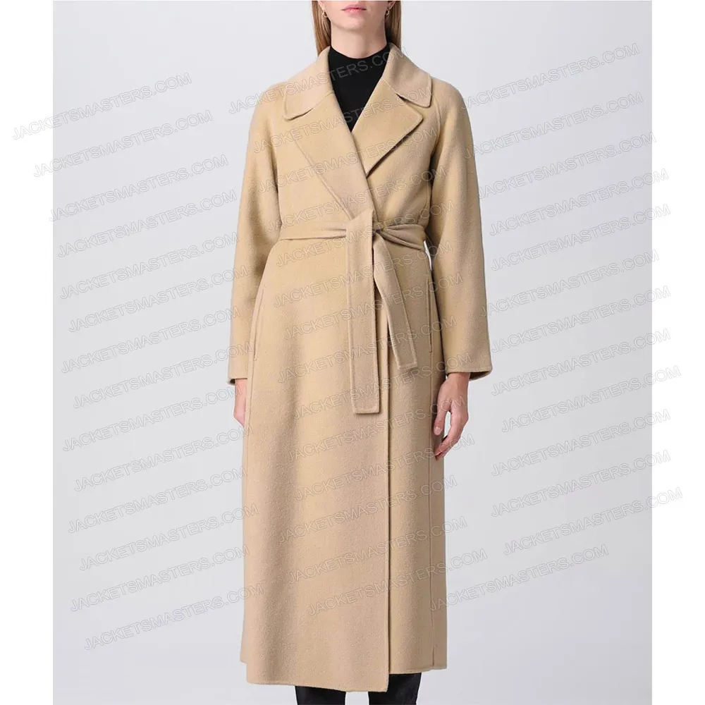 Brooke Shields A Castle for Christmas Trench Coat