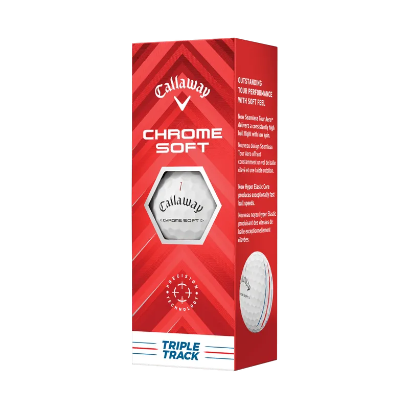 Callaway Chrome Soft Triple Track Dozen