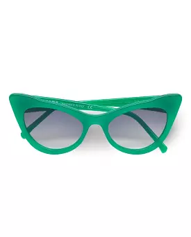 Cat Eye Sunglasses Green