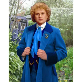 Colin Baker The Sixth Doctor Blue Coat