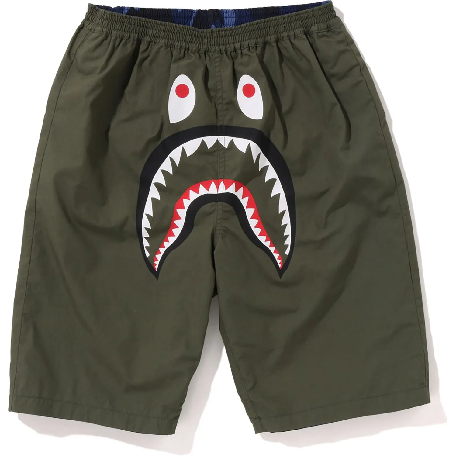 COLOR CAMO SHARK REVERSIBLE SHORTS KIDS