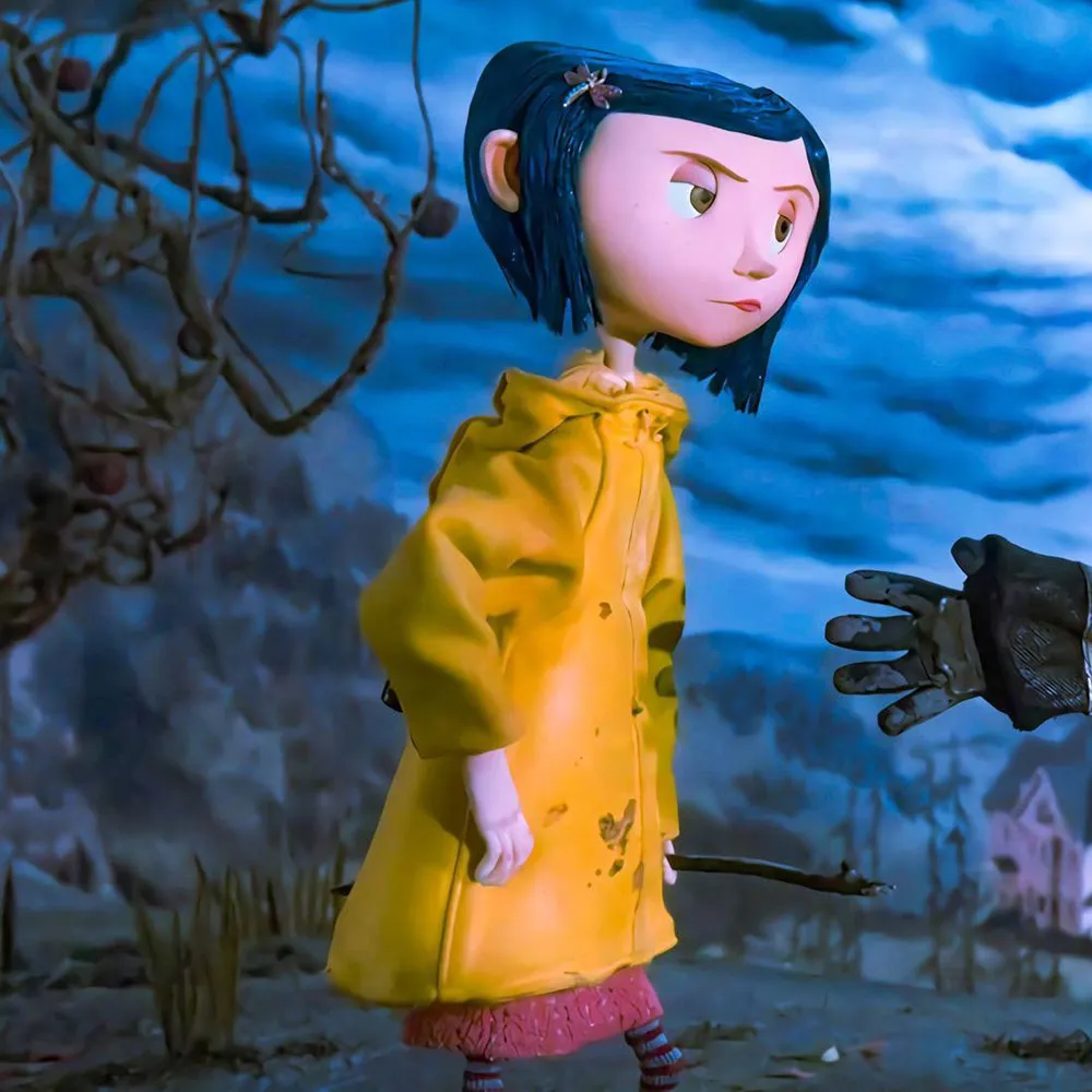 Coraline Jones Yellow Coat with Hood