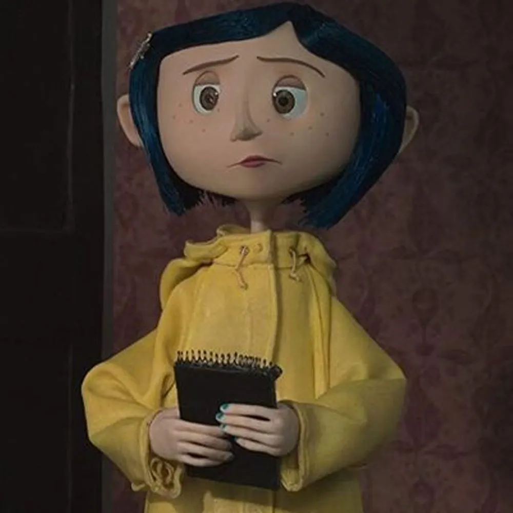 Coraline Jones Yellow Coat with Hood