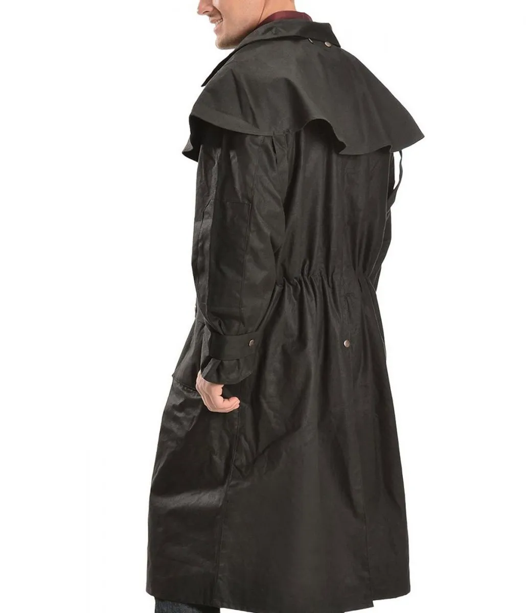 Cowboy Low Ride Black Duster