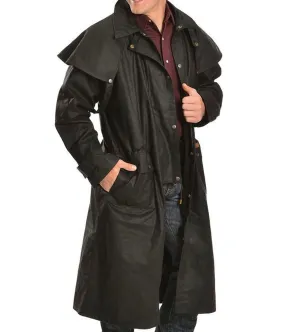 Cowboy Low Ride Black Duster