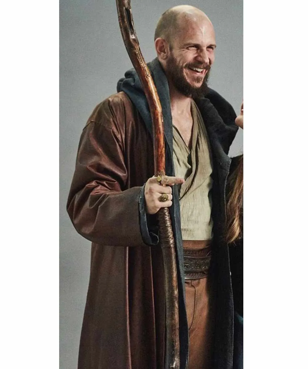 Cursed Gustaf Skarsgard Trench Coat