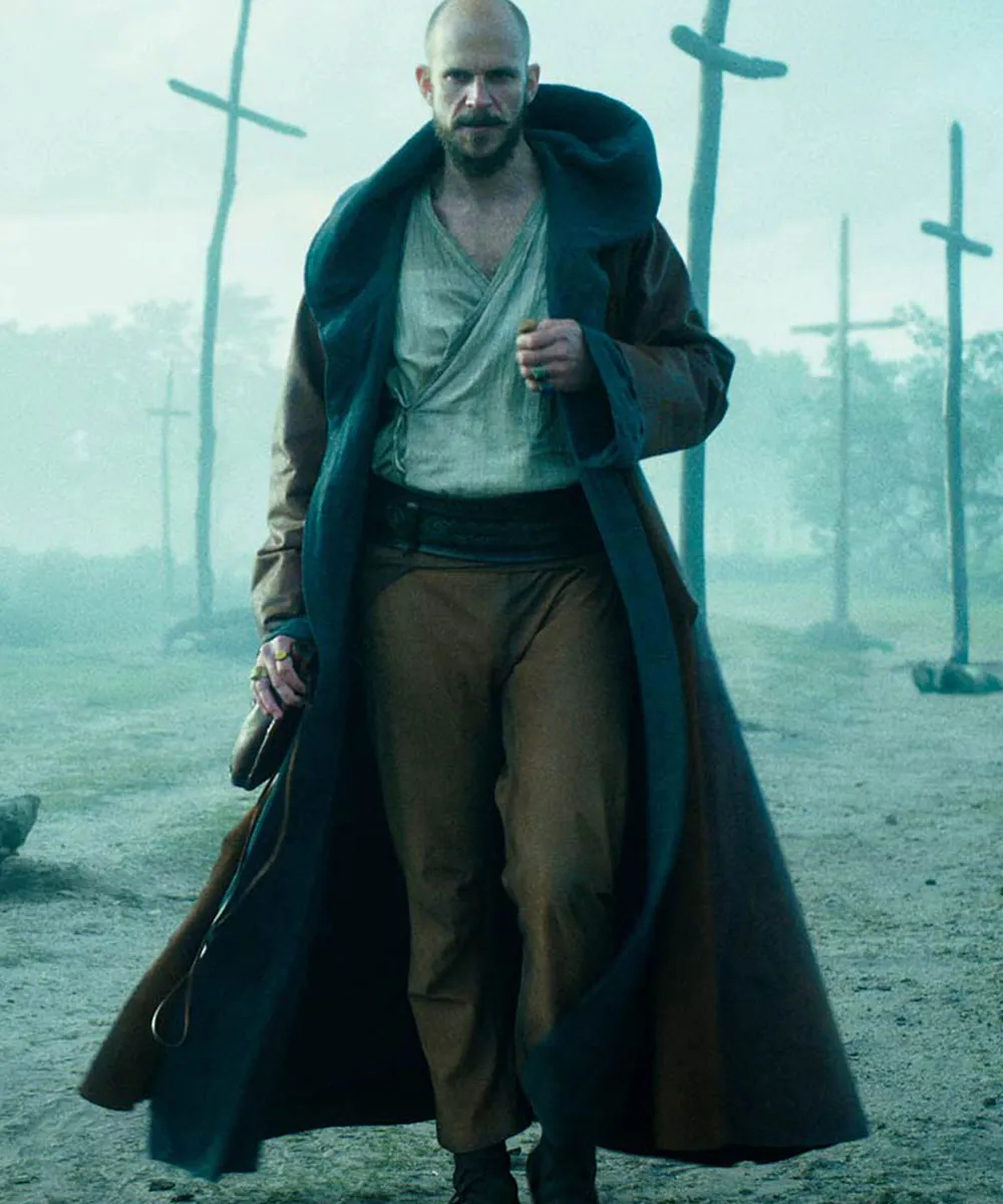 Cursed Gustaf Skarsgard Trench Coat