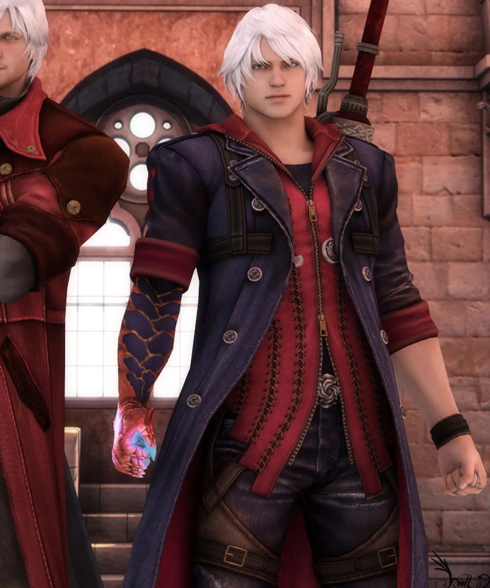 Devil May Cry 4 Nero Blue Coat