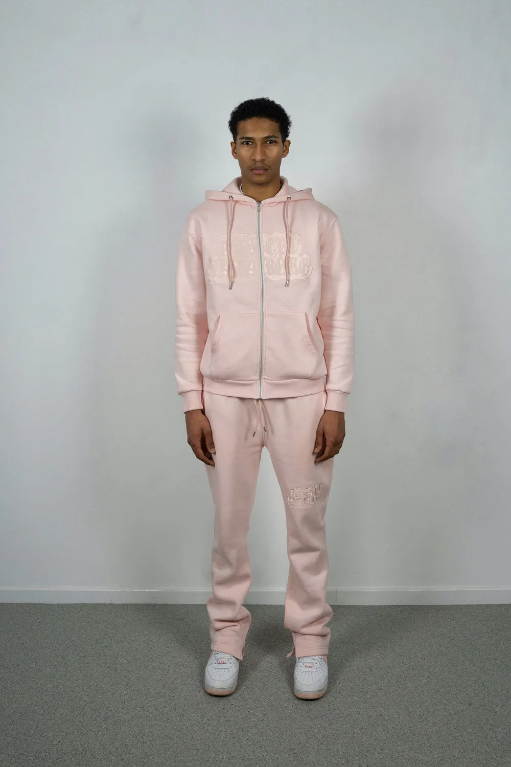 Dix-Sept La Marque Baby Pink Zip up