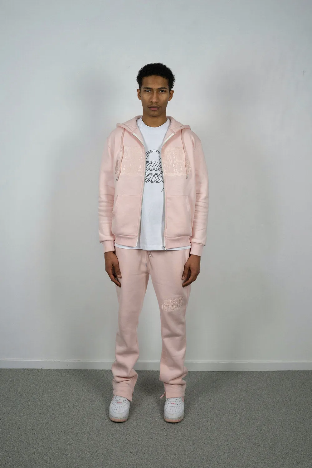 Dix-Sept La Marque Baby Pink Zip up