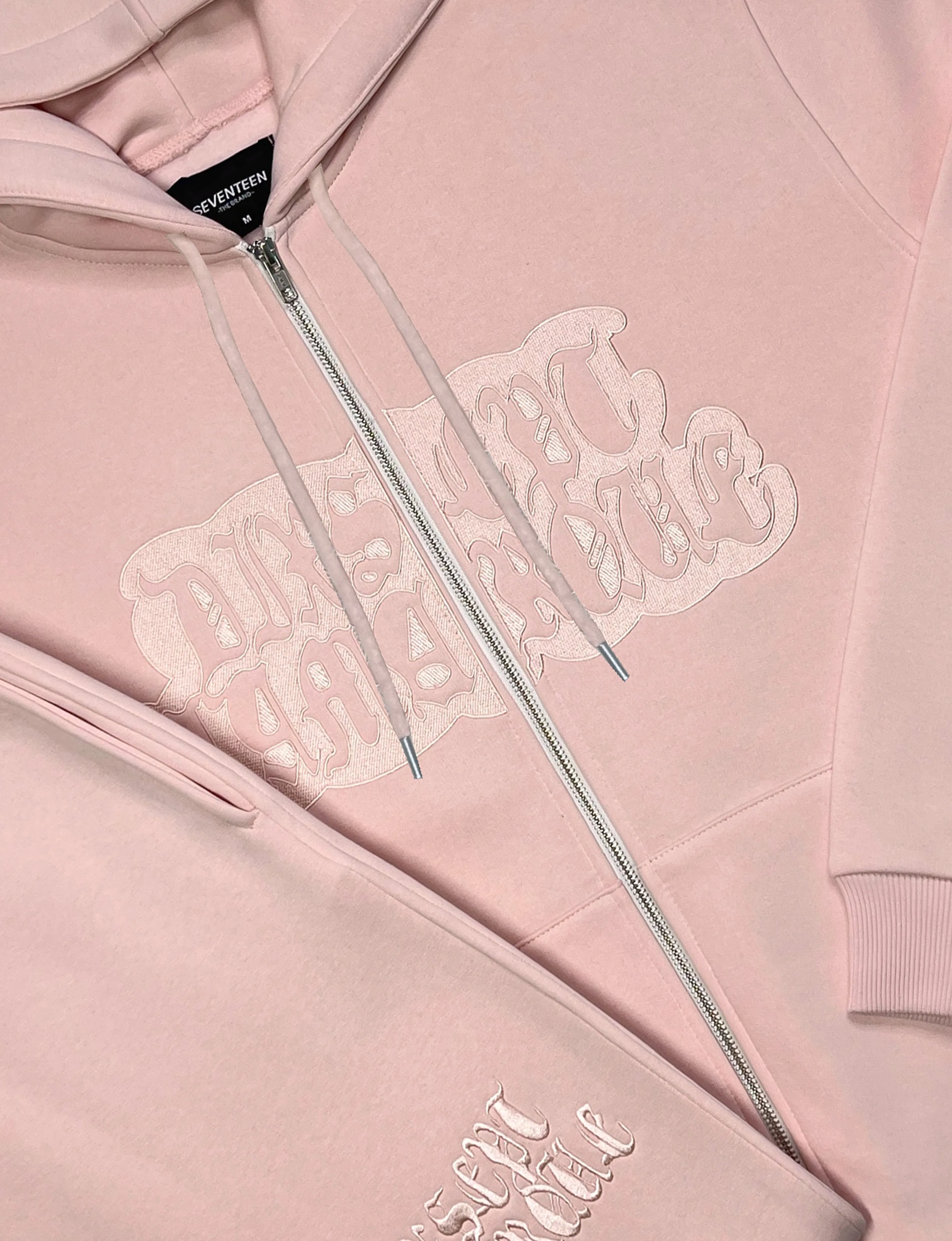 Dix-Sept La Marque Baby Pink Zip up