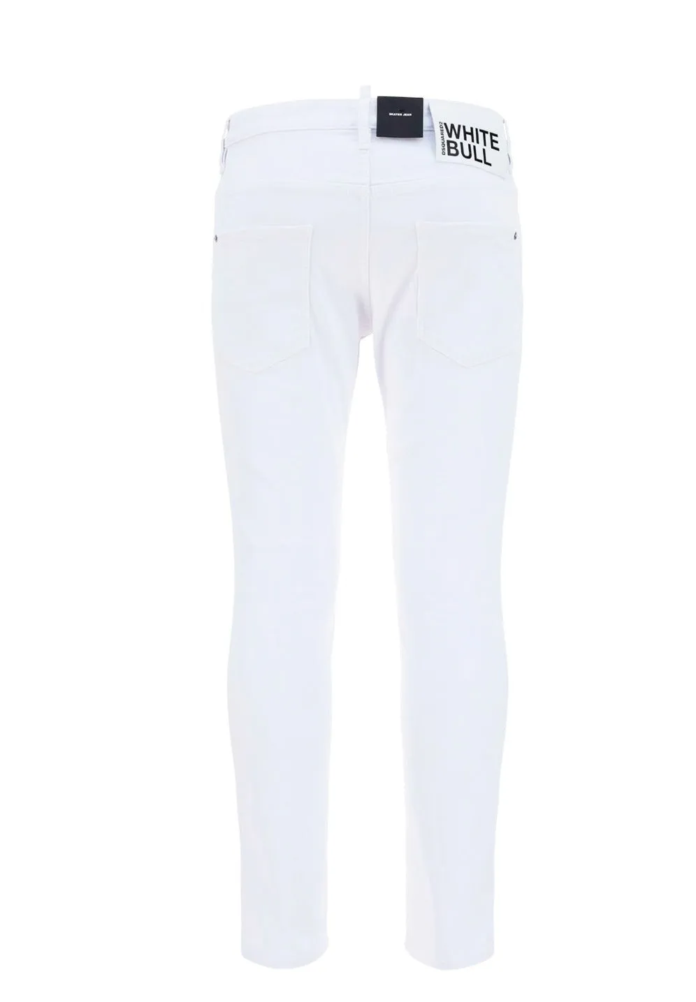 Dsquared2 Logo-Patch Slim-Fit Denim Jeans