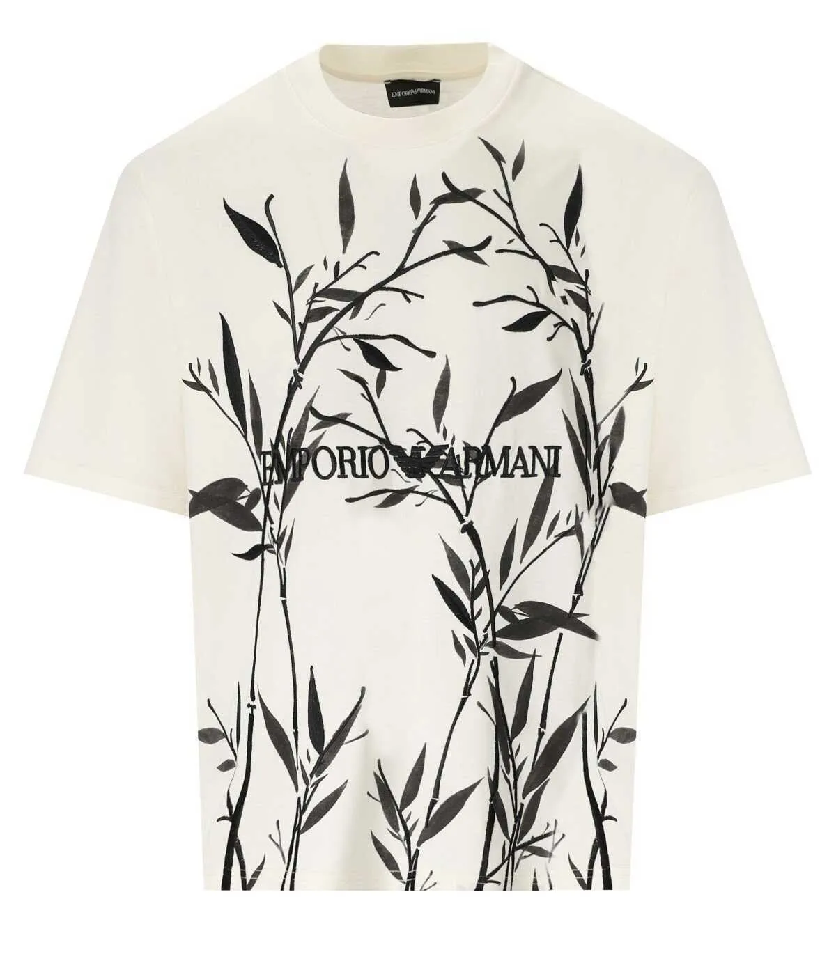 EMPORIO ARMANI  |Emporio Armani EMPORIO ARMANI RAMAGE CREAM T-SHIRT