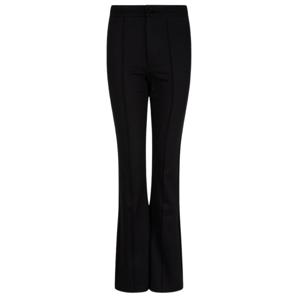 Esqualo Black Twill Flair Trousers - W2217701