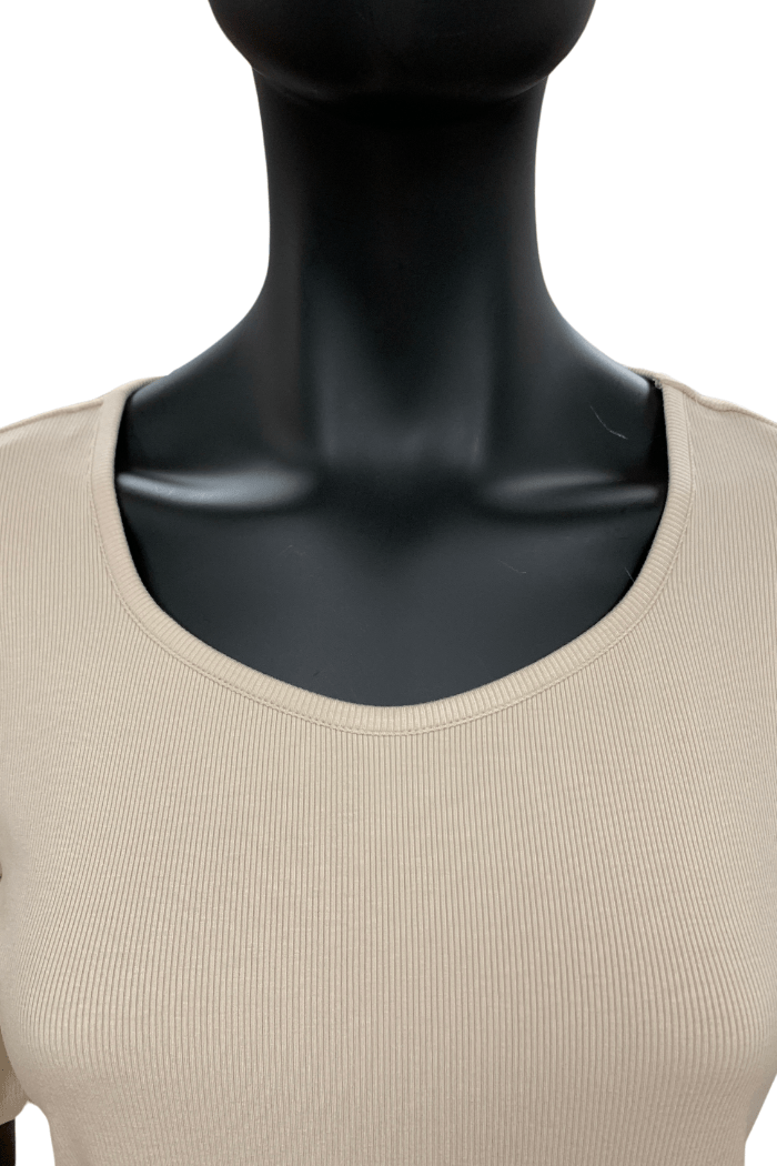 Esqualo Sand Small Rib Top - SP2430033