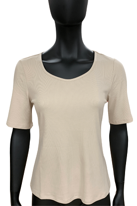 Esqualo Sand Small Rib Top - SP2430033