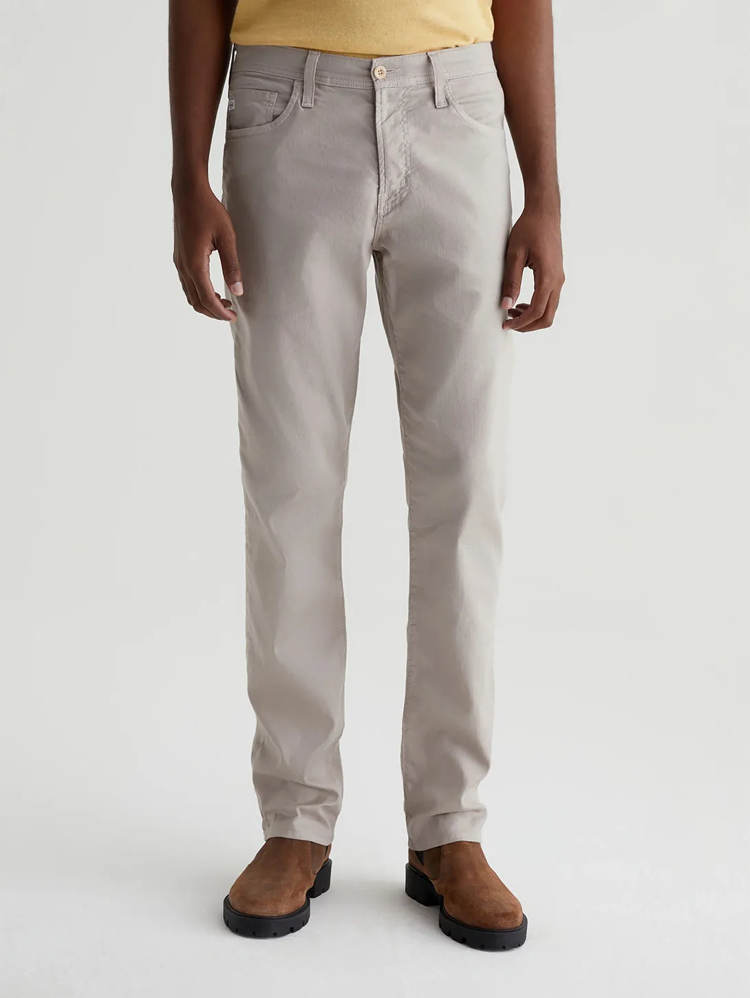 Everett Linen Pant - Oyster Shore