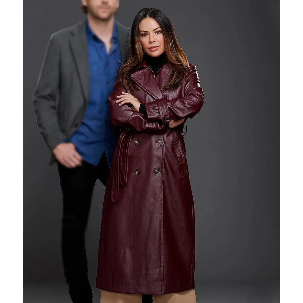 Family History Mysteries Buried Past Janel Parrish Trench Coat