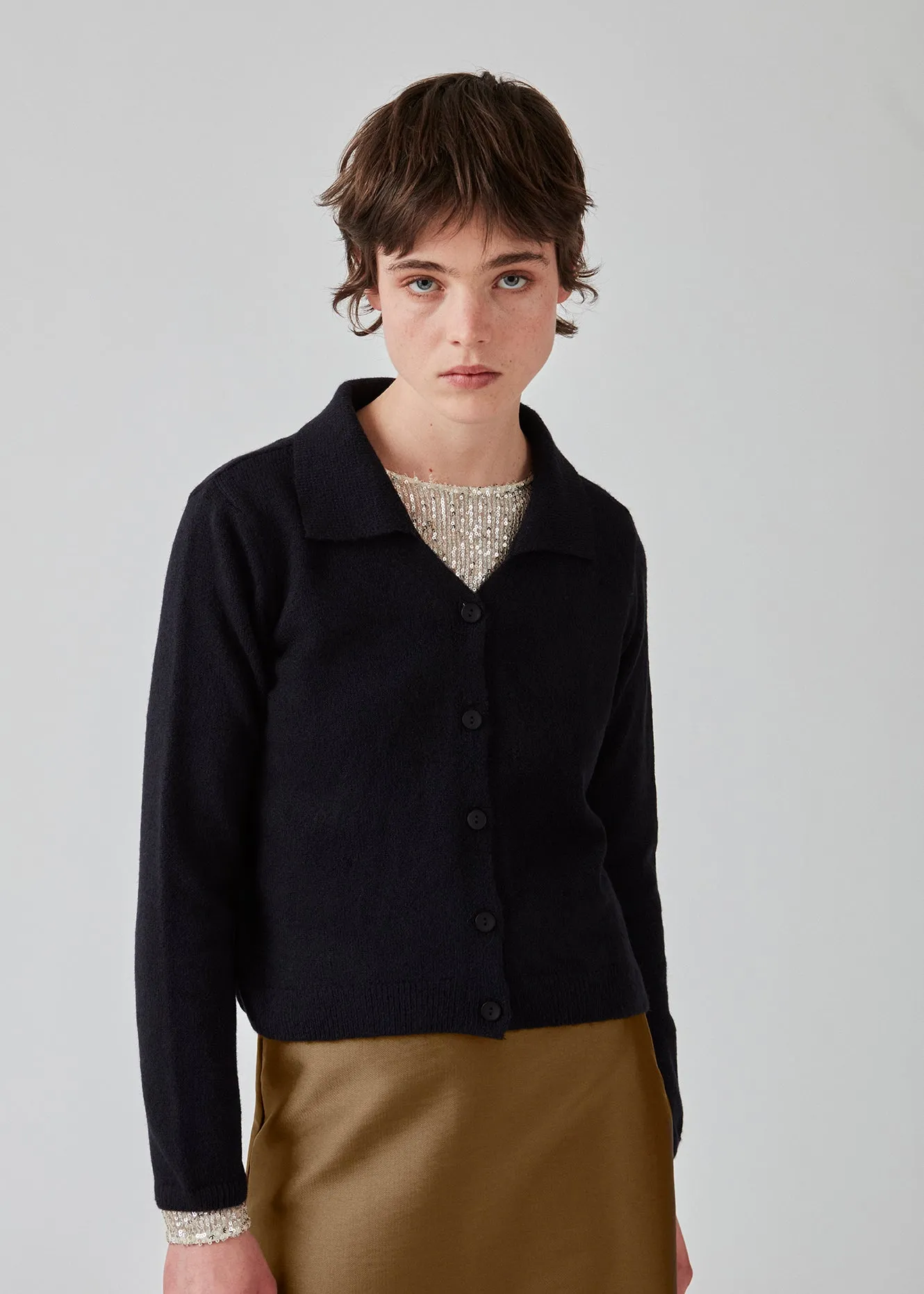 FaroMD cardigan - Navy Sky