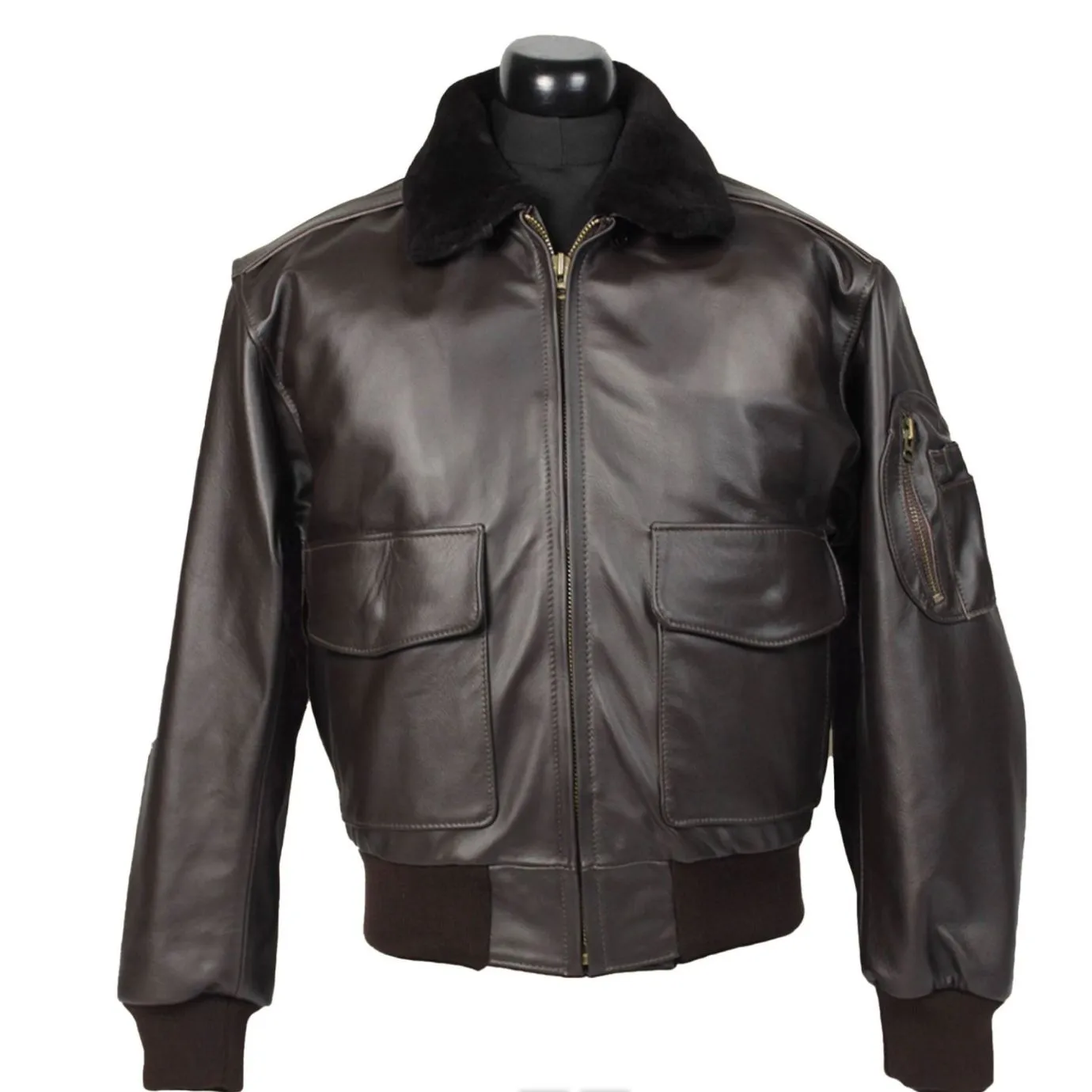 Fleet Air Arm Flying Jacket with Fur collar (No Patch)