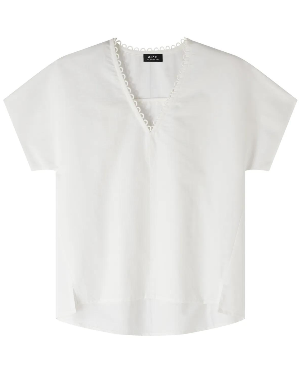 Freja Top Off White