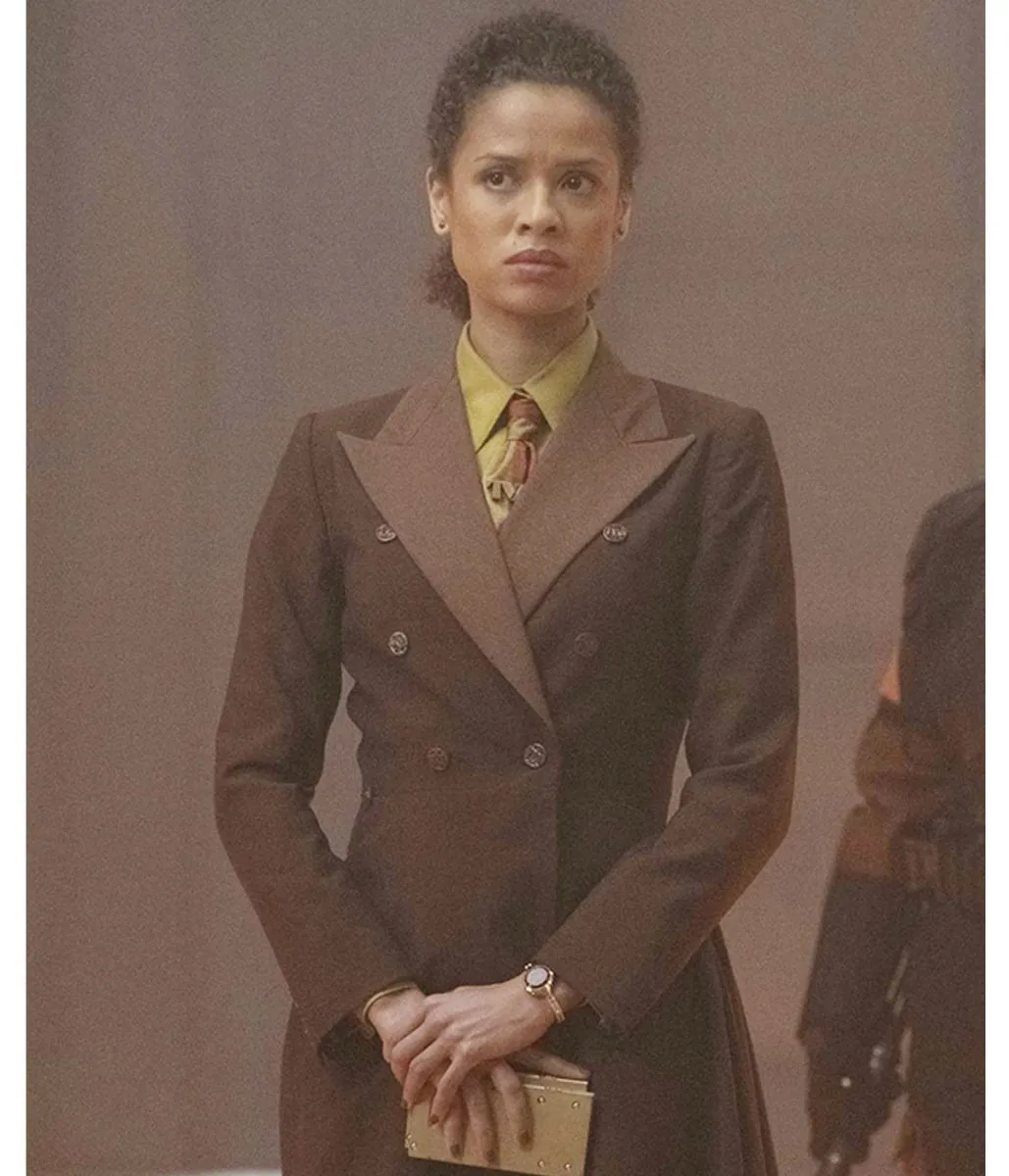 Gugu Mbatha Raw Loki Double Breasted Coat