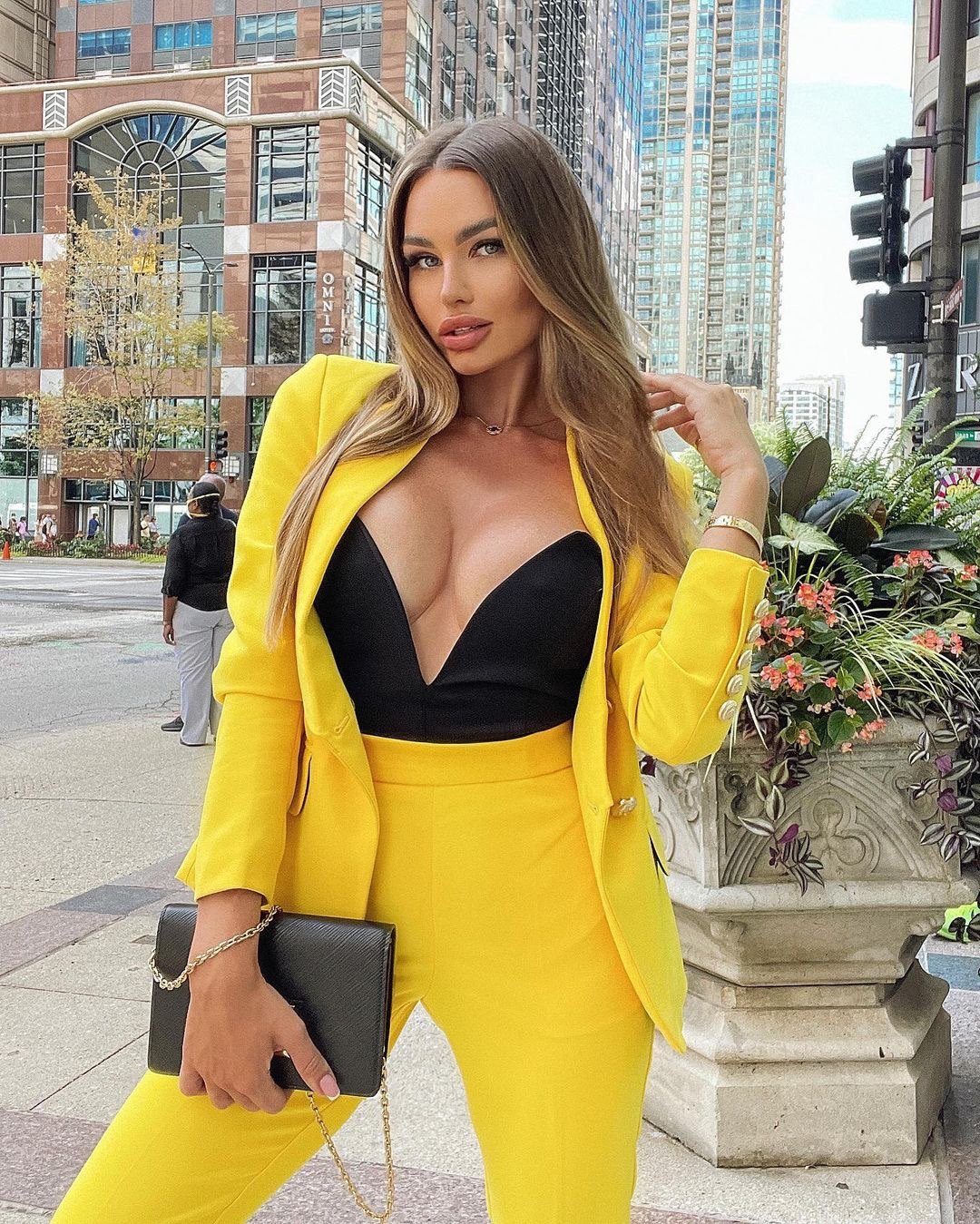 Janae Yellow Two Piece Set