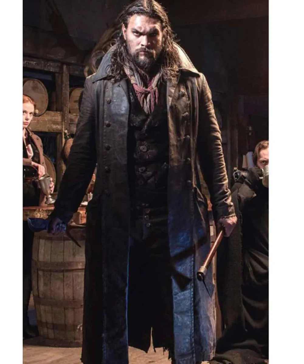 Jason Momoa Frontier Trench Coat