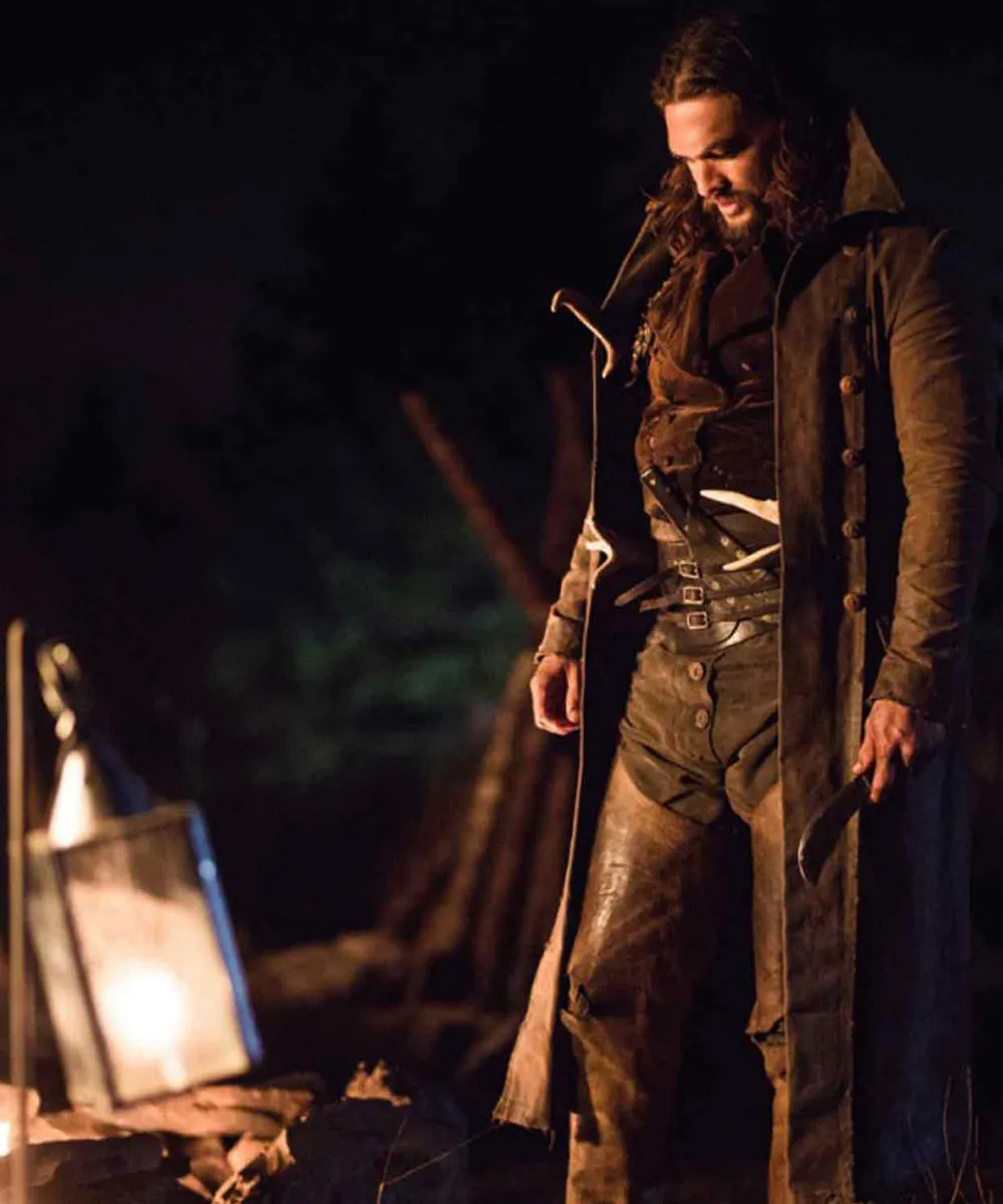 Jason Momoa Frontier Trench Coat