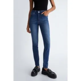 Jeans skinny bottom up donna Denim