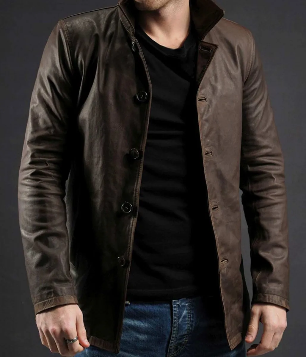 Jensen Ackles Supernatural Leather Coat